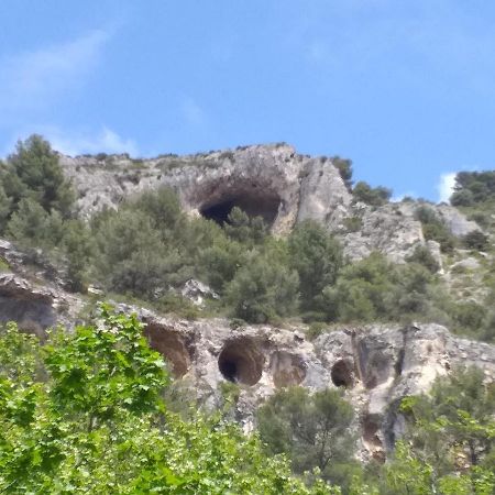 Maison Au Coeur De Fontaine De Vaucluse, Nichee Sur Le Rocher Et Surplombant La Sorgue Εξωτερικό φωτογραφία